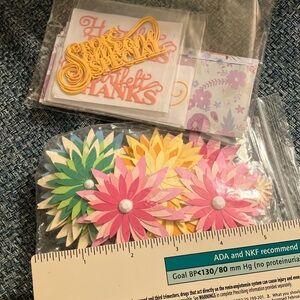 Paper flowers and more